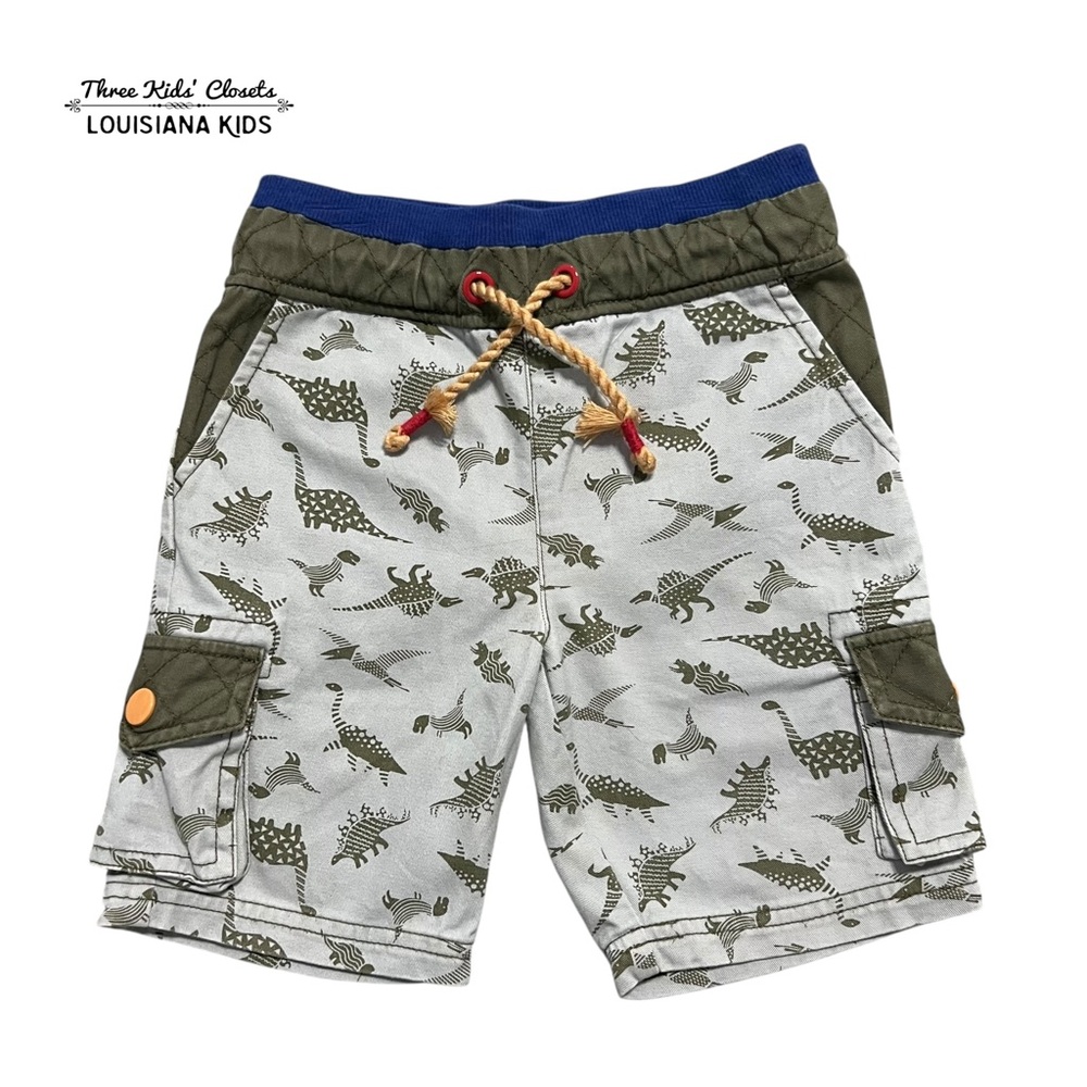 Matilda Jane 2Y or 4Y Moments With You Dino-Mite Cargo Shorts Dinosaur Shorts